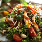 Thai Chicken Salad close-up recipe