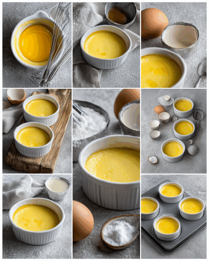 Thai Coconut Custard Cake with Sticky Rice