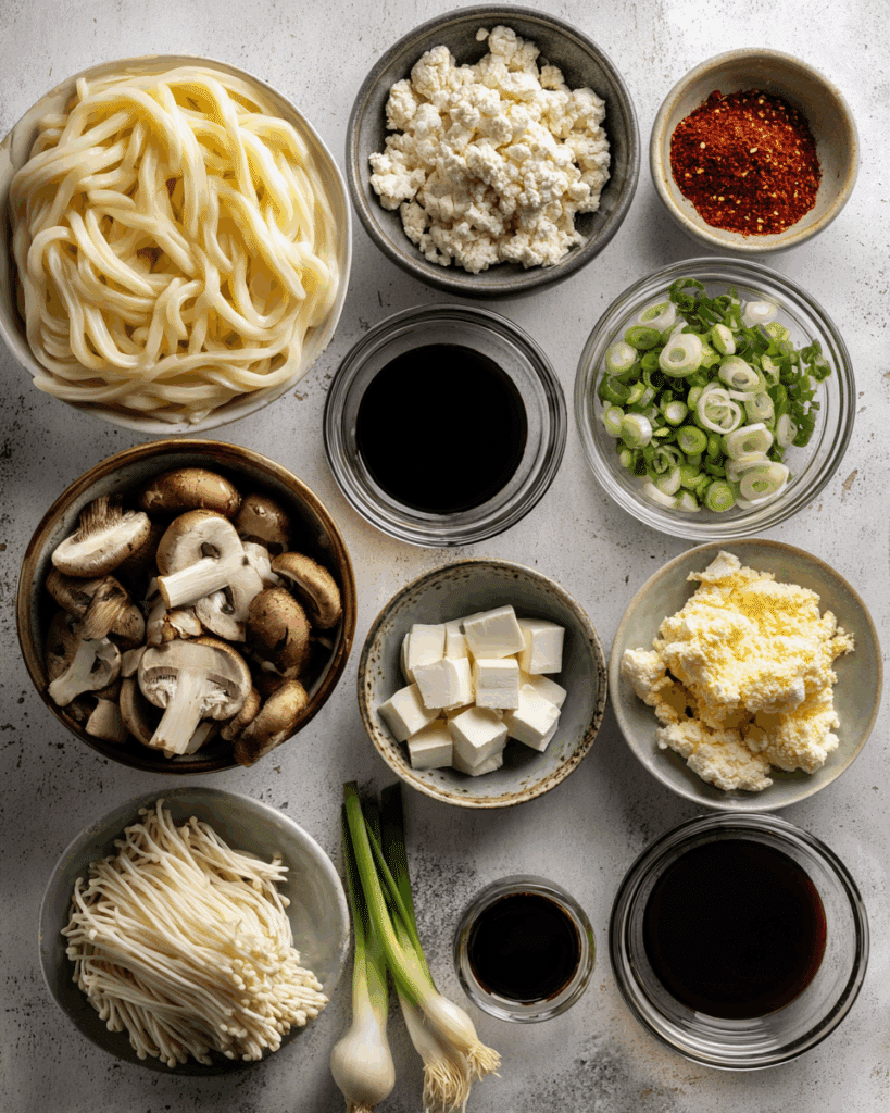 Thai Chilli Garlic Udon Soup