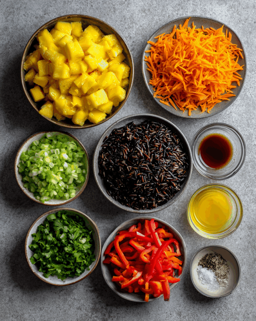 Rainbow Rice Salad