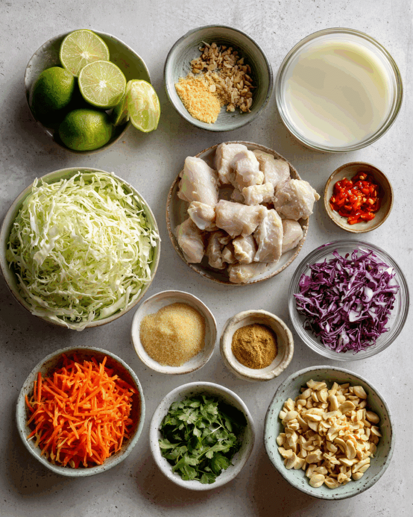 Grilled chicken for Coconut Lime Chicken and Cabbage Salad
