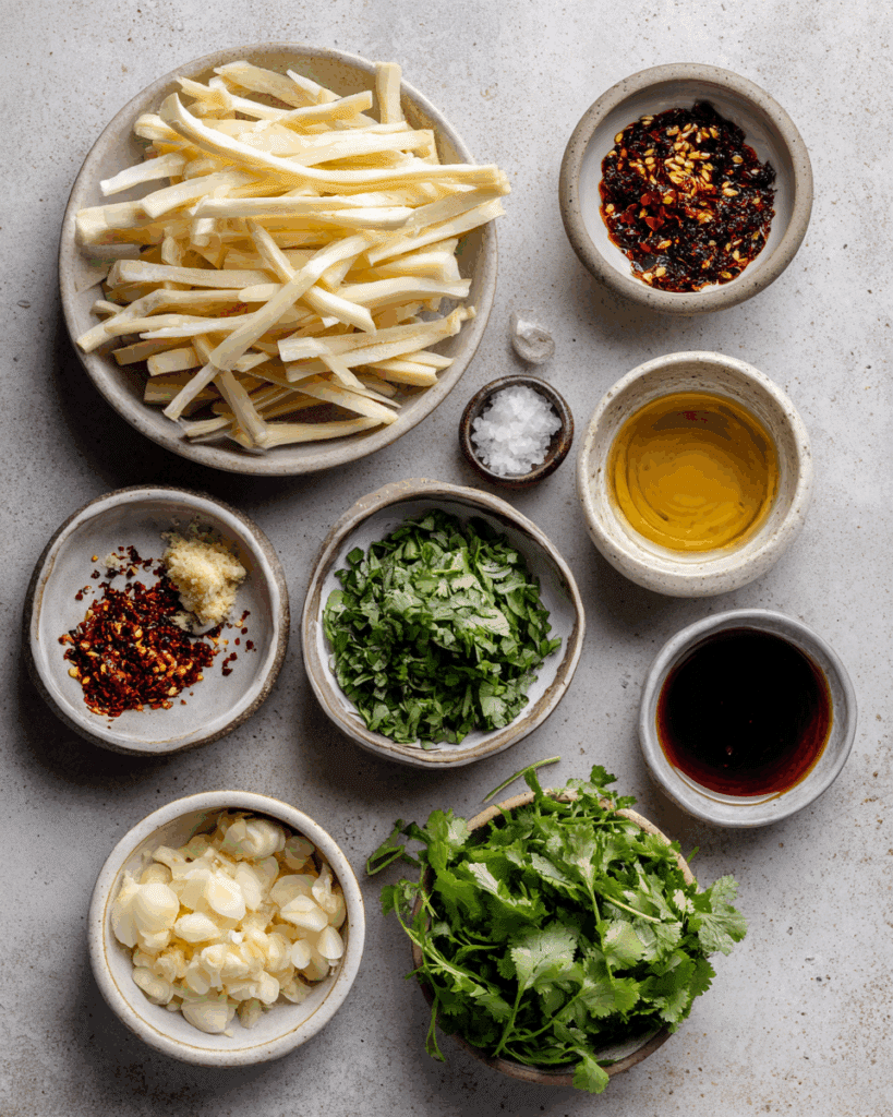 Spicy Bamboo Shoot Salad