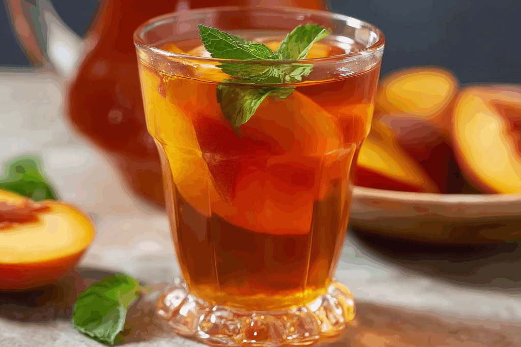 Is This the Most Delicious Seasonal Peach Tea You’ll Ever Sip?