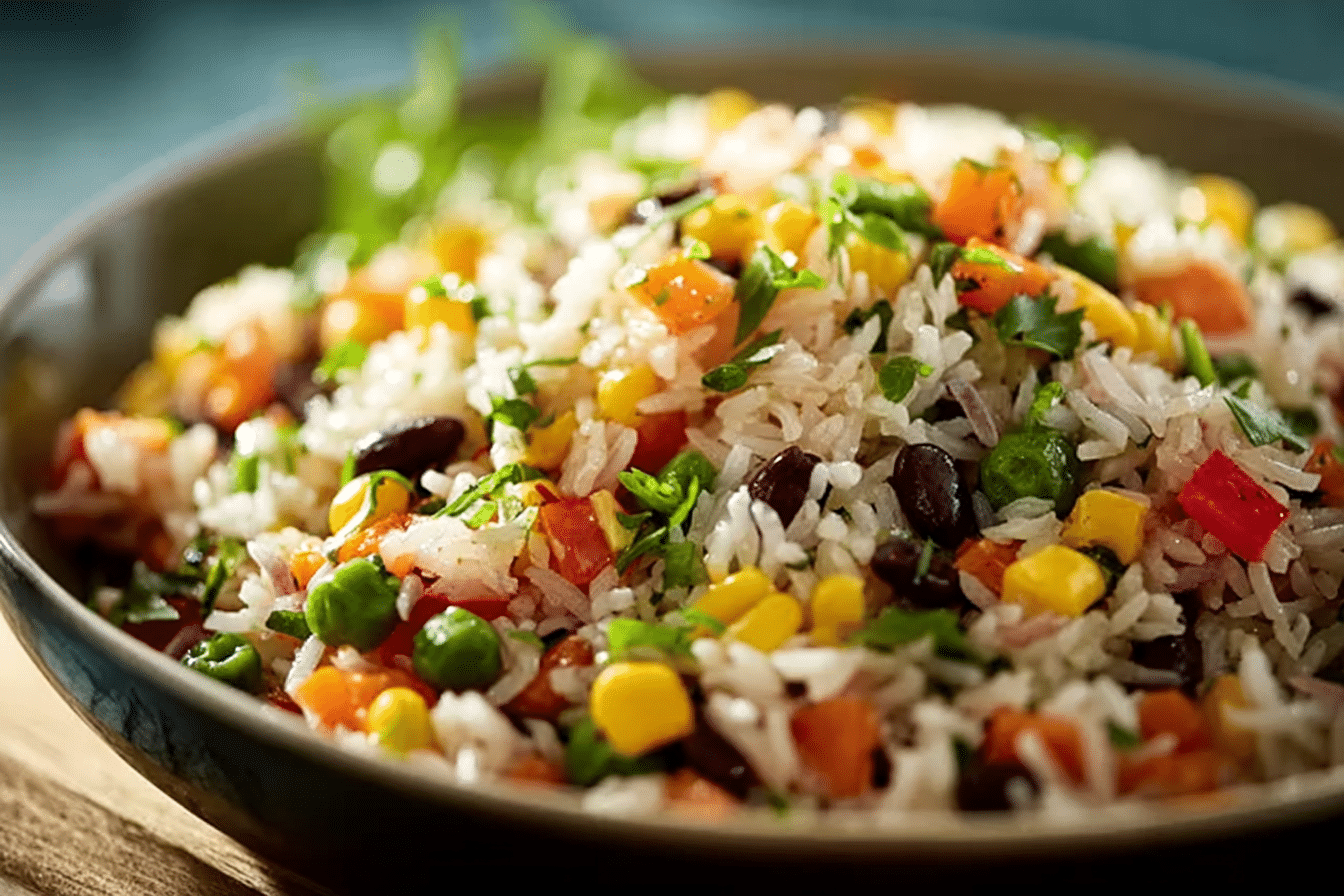 Rainbow Rice Salad: Learn How To Make It