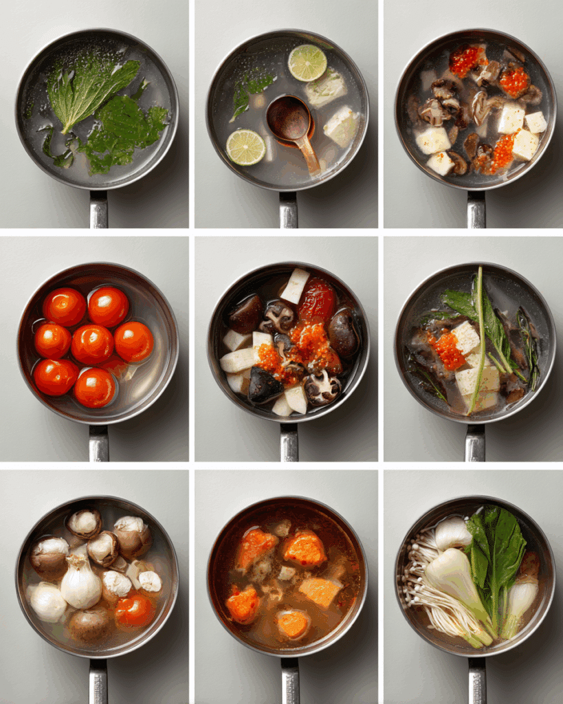 Vegetarian Tom Yum Soup