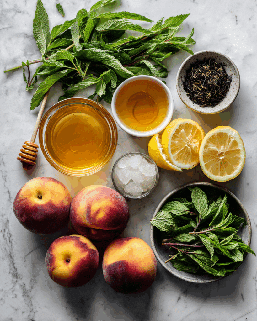 Seasonal Peach Tea