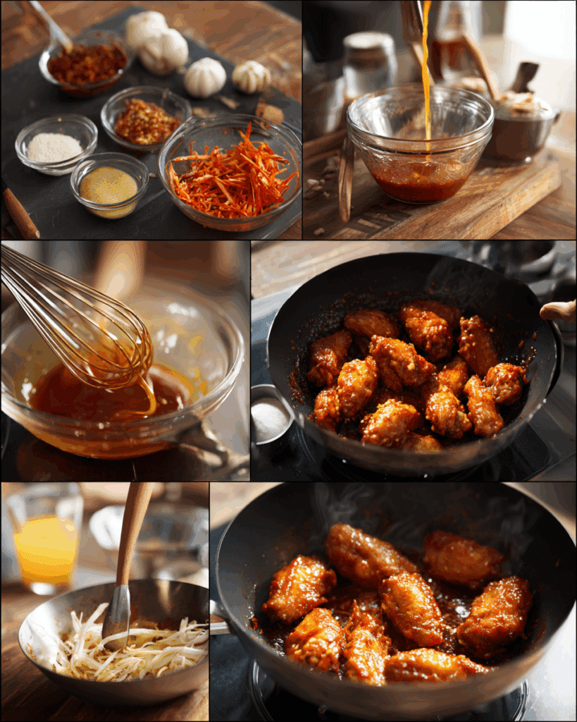 Sauce for Thai Sweet and Sour Chicken Wings