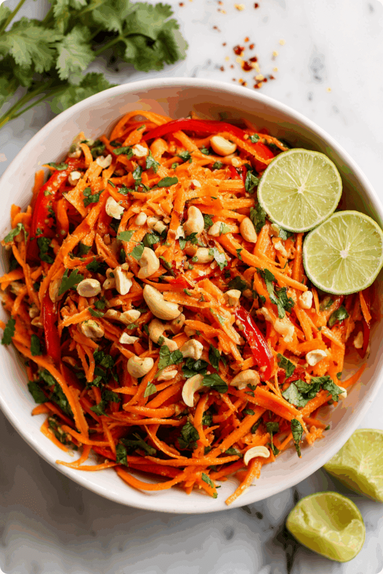 Thai Carrot Salad – The Best Thai Side Dish Recipe Ever