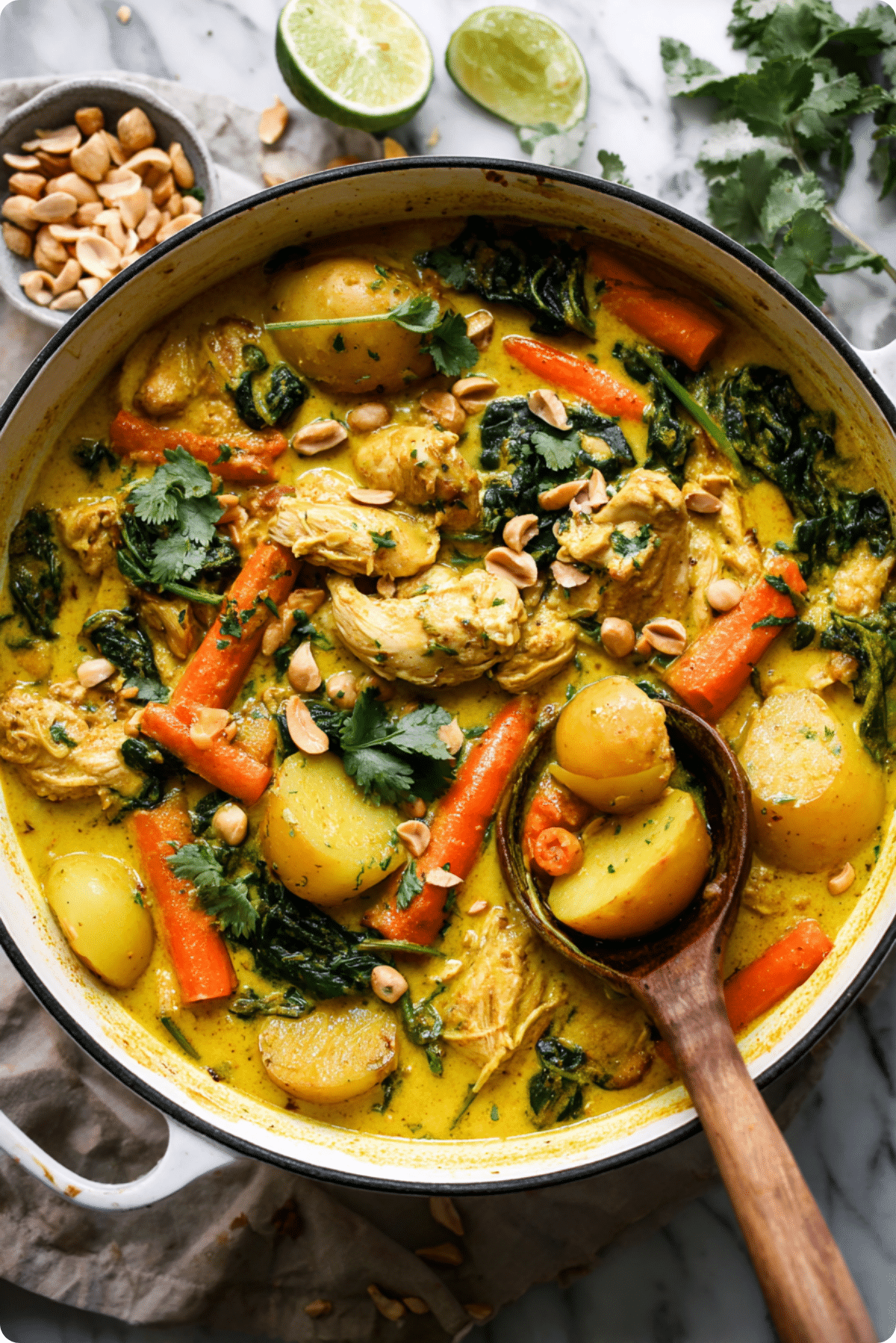 Thai Yellow Chicken Curry with Potatoes – The Ultimate Cozy Dish