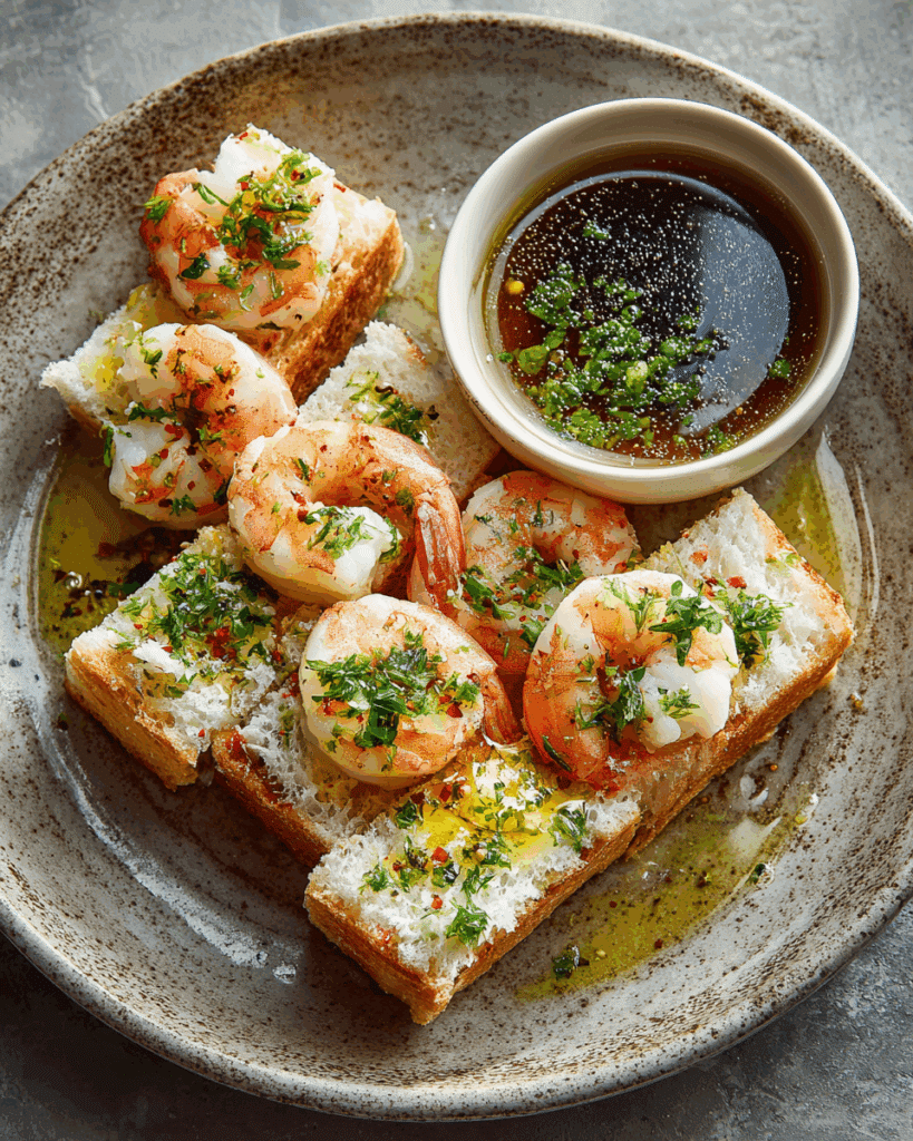 Step-by-step wrapping Shrimp in a Blanket before frying.