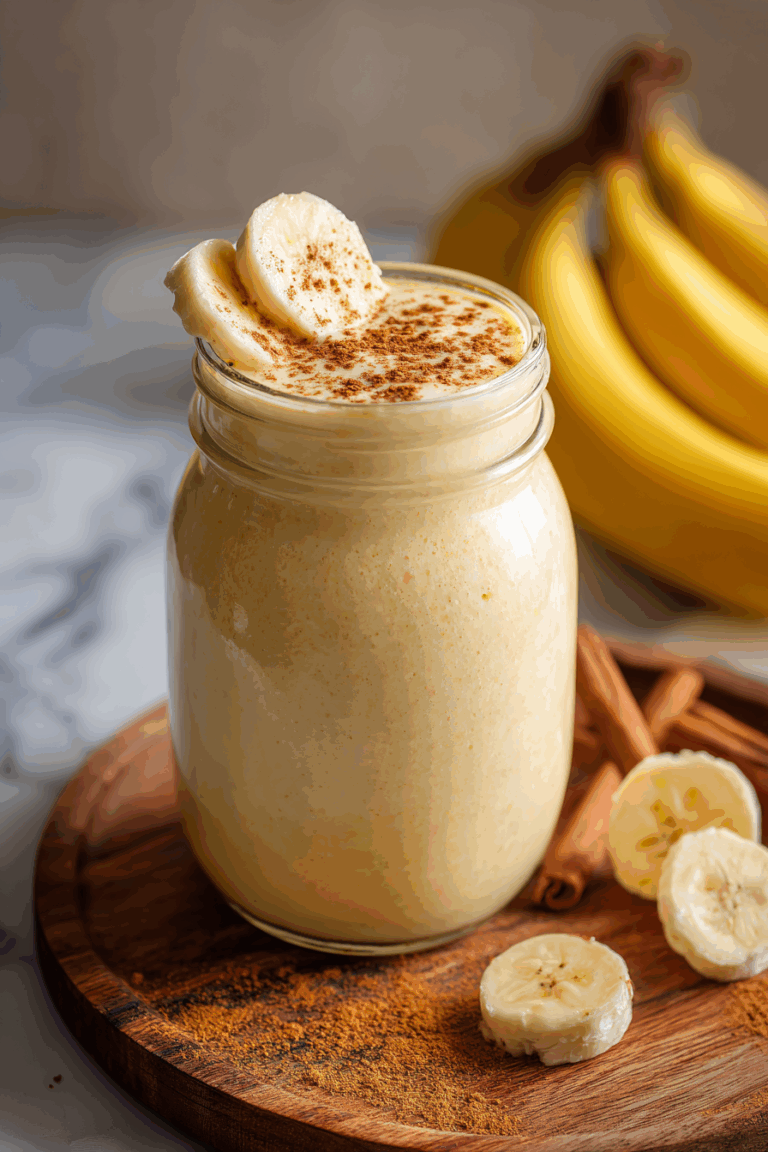 Thai Banana Smoothie Recipe – Creamy Tropical Drink You’ll Love