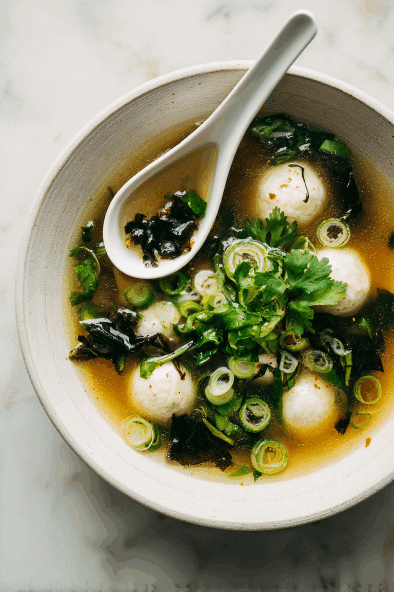 How To Prepare Thai Fish Ball Soup
