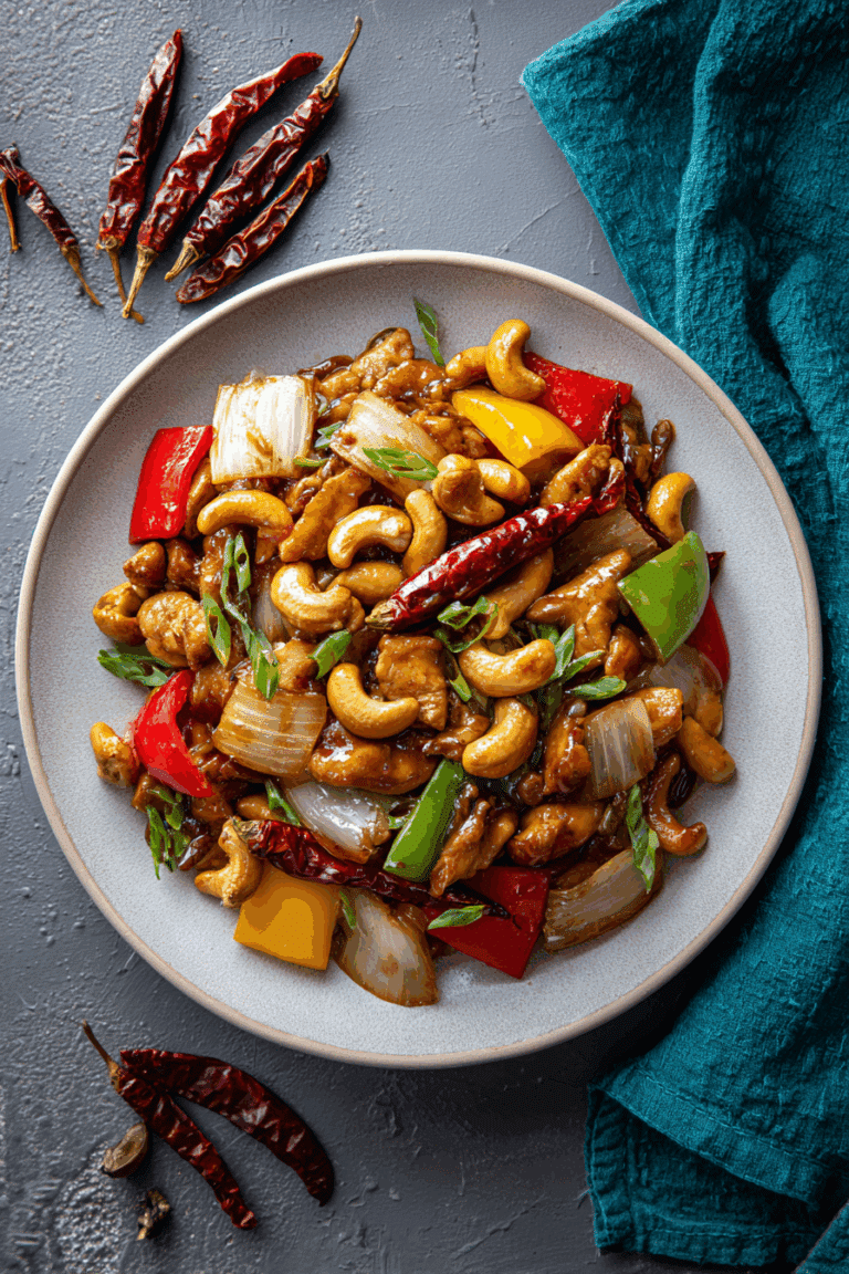 Thai Chicken with Cashew Nuts and Dried Chili Made Easy