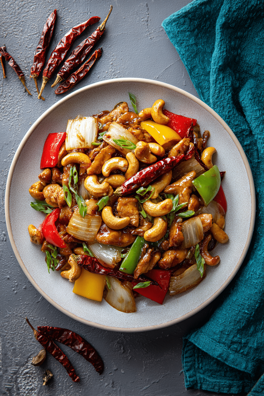 Thai Chicken with Cashew Nuts and Dried Chili Made Easy