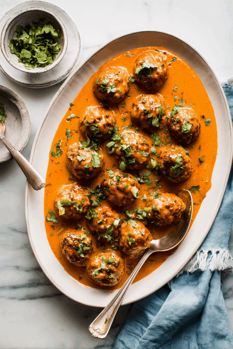 How To Make Homemade Thai Coconut Curry Meatballs