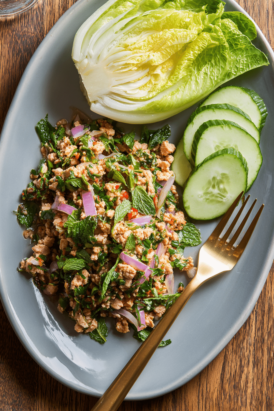 Larb Gai with Roasted Squash: A Thai Twist You’ll Love