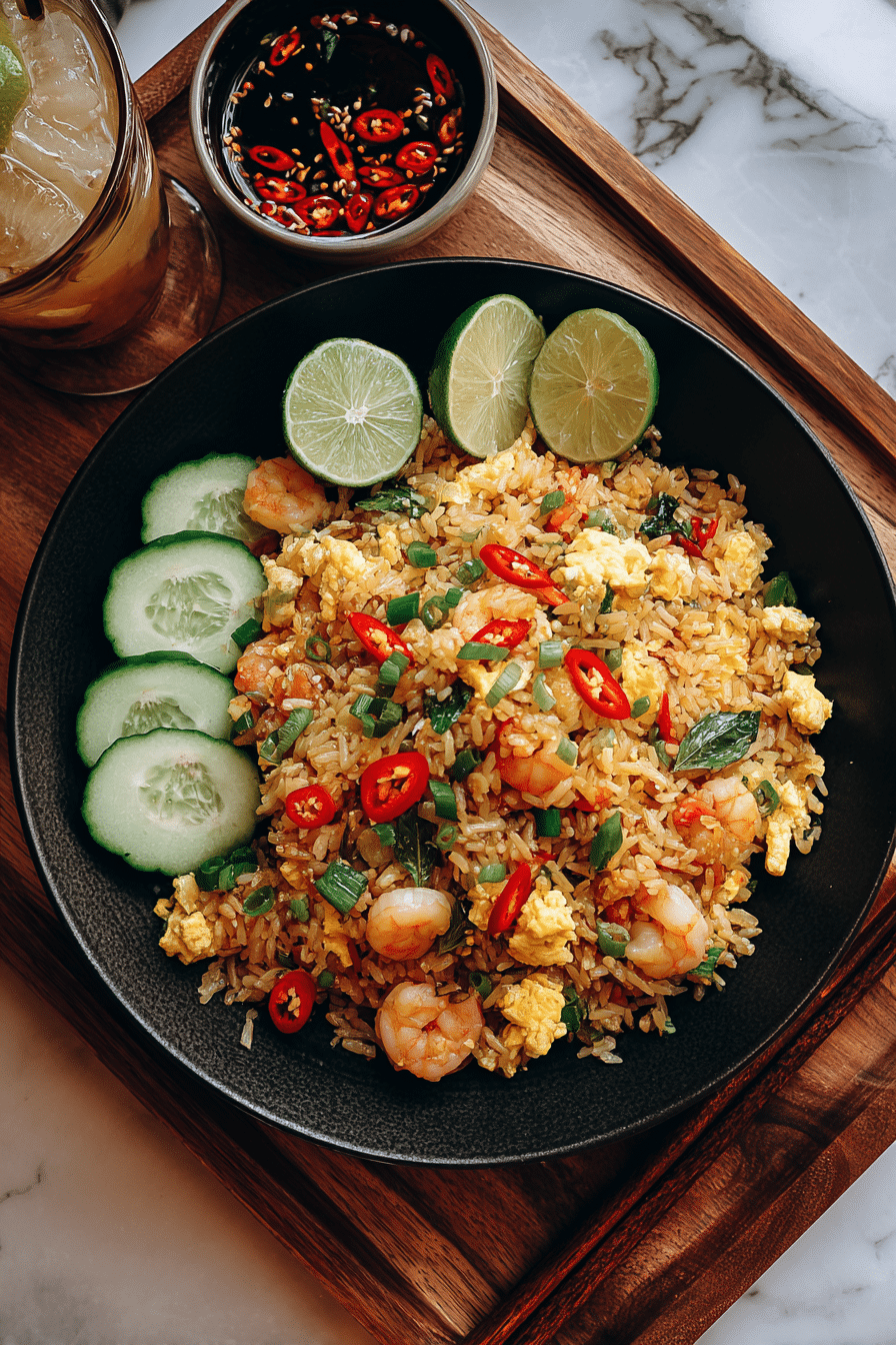 Thai Basil Fried Rice Made Easy – Better Than Restaurants