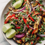 Thai Grilled Eggplant Salad