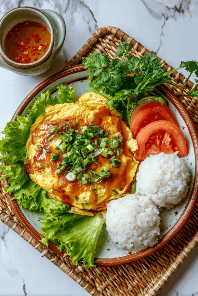 How To Make Thai Omelette Salad