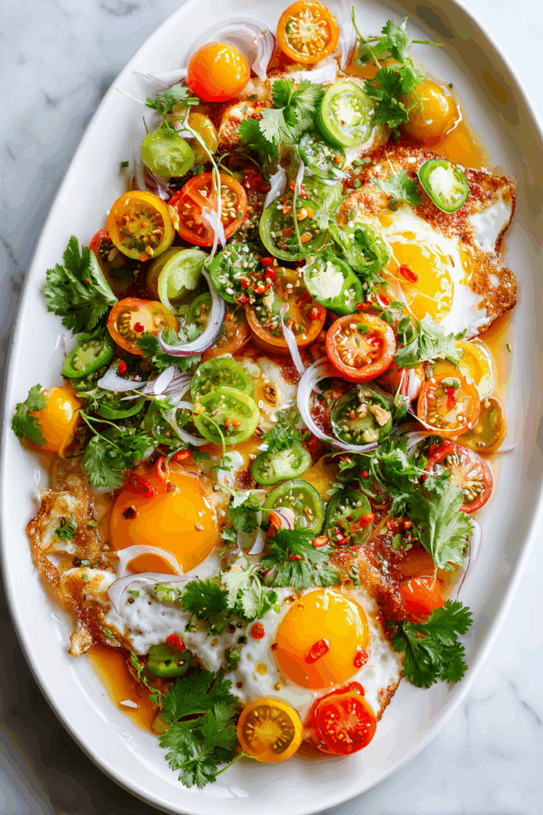 How To Make Crispy Fried Egg Salad Recipe