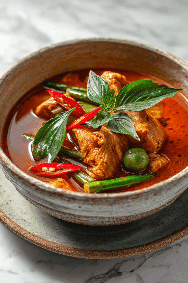 Thai Jungle Curry with Chicken – Authentic Thai Flavor at Home