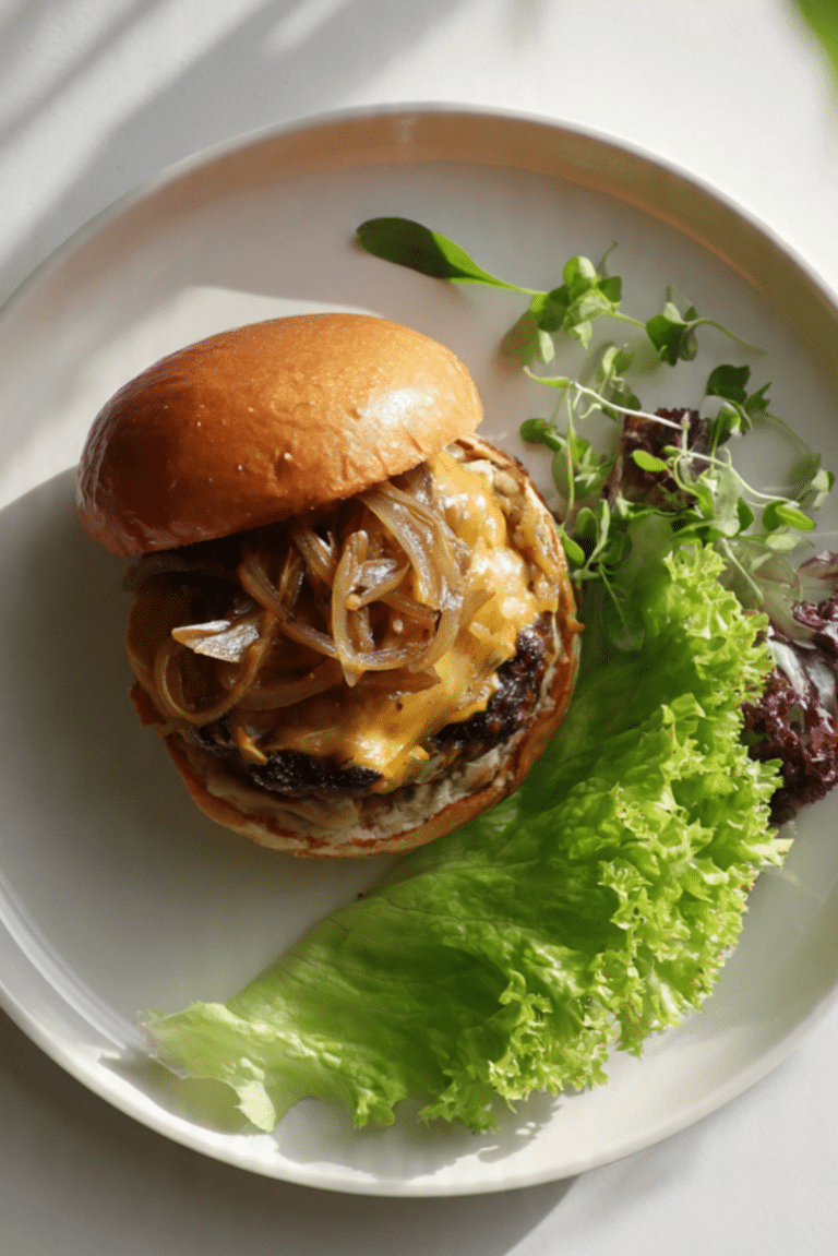 Thai Massaman Curry Burger