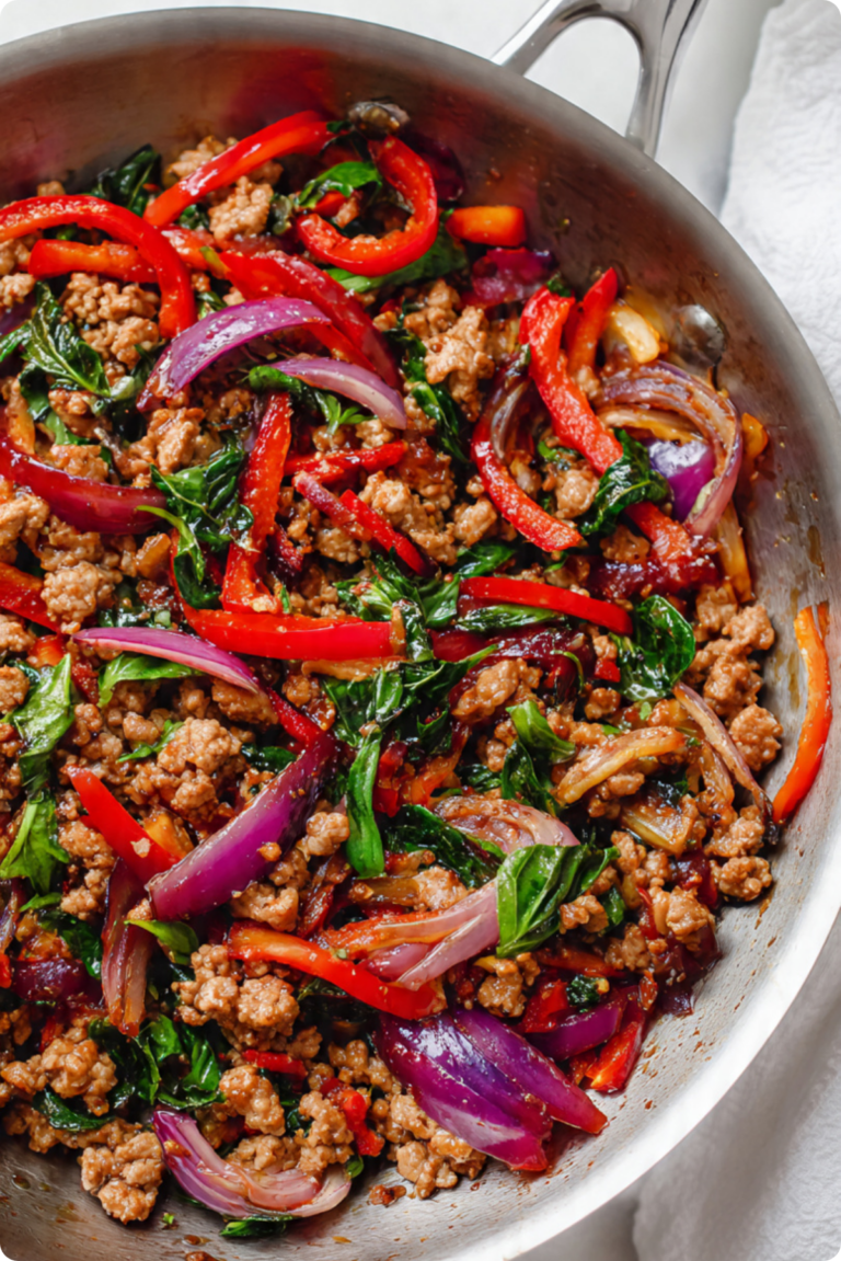Spicy Thai Basil Chicken