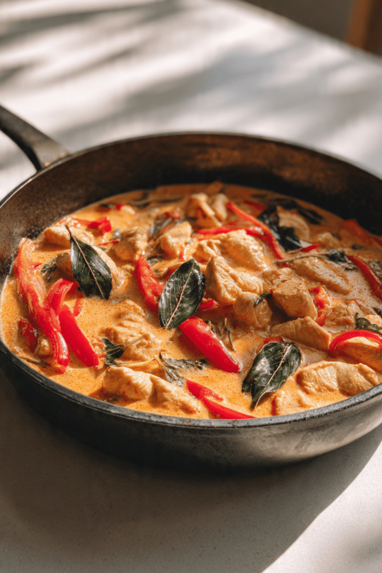 Thai Red Curry with Chicken