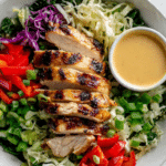 Thai Chicken & greens chopped salad