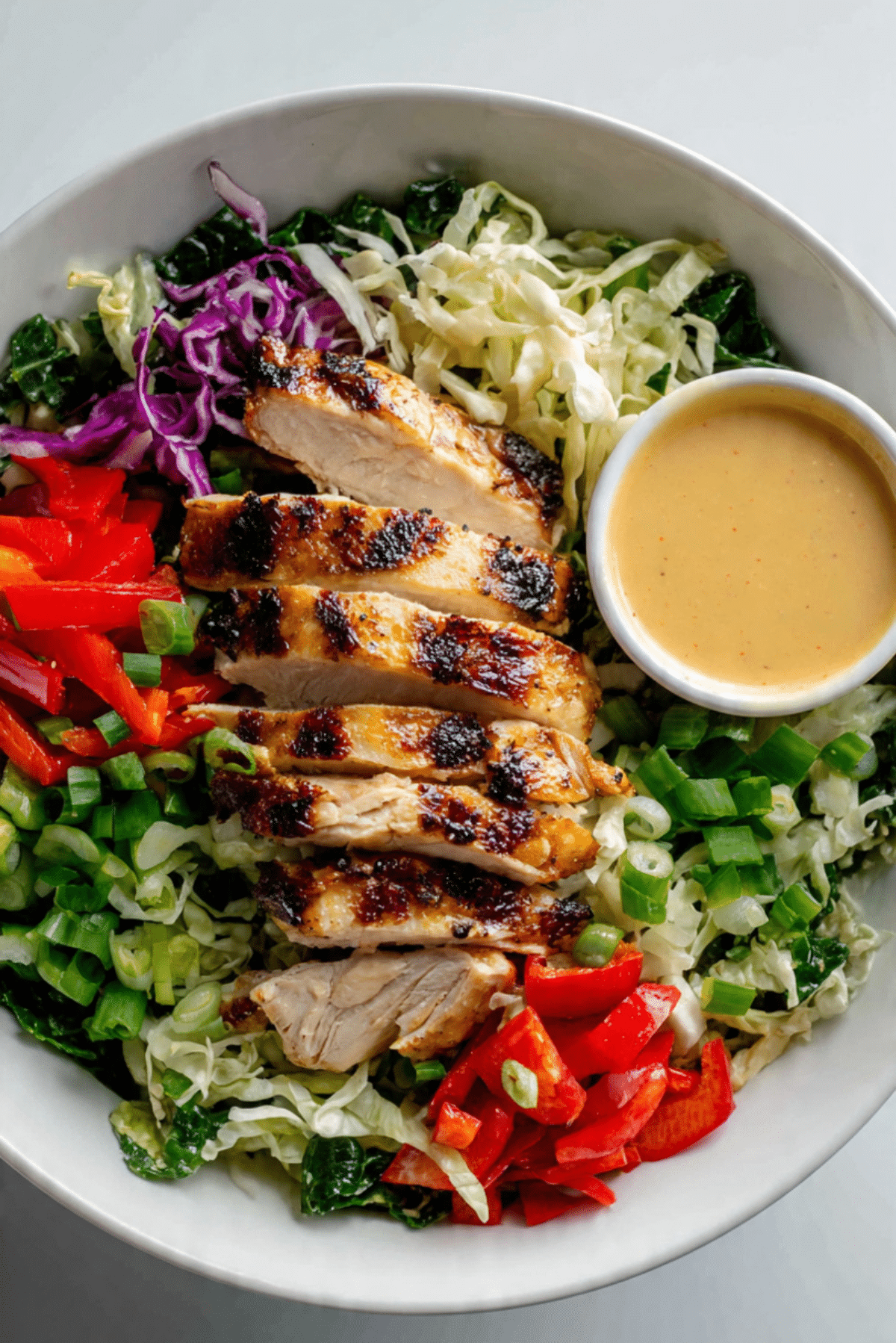 Thai Chicken & greens chopped salad