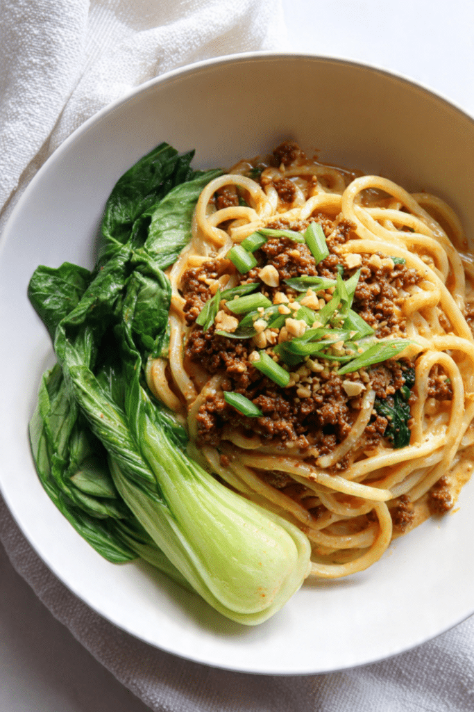 CREAMY Dan Dan Noodles