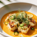 CREAMY THAI COCONUT COD CURRY