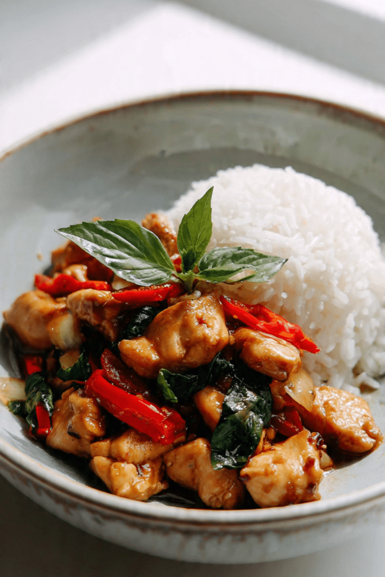 Thai Basil Chicken
