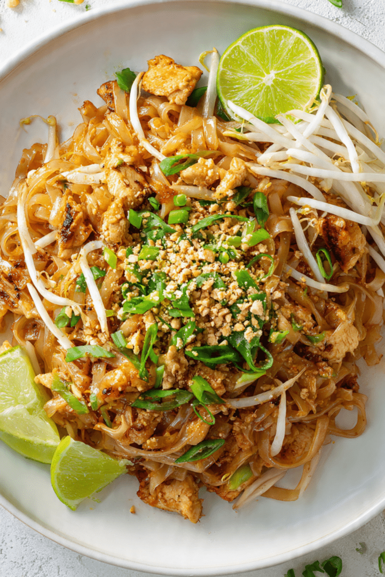 Chicken Pad Thai