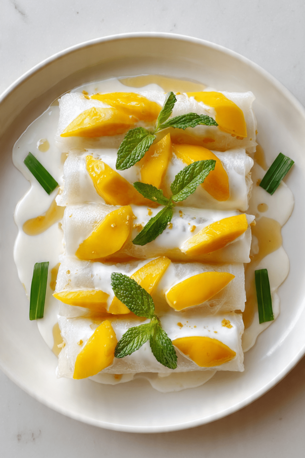 Mango Sticky Rice Roll