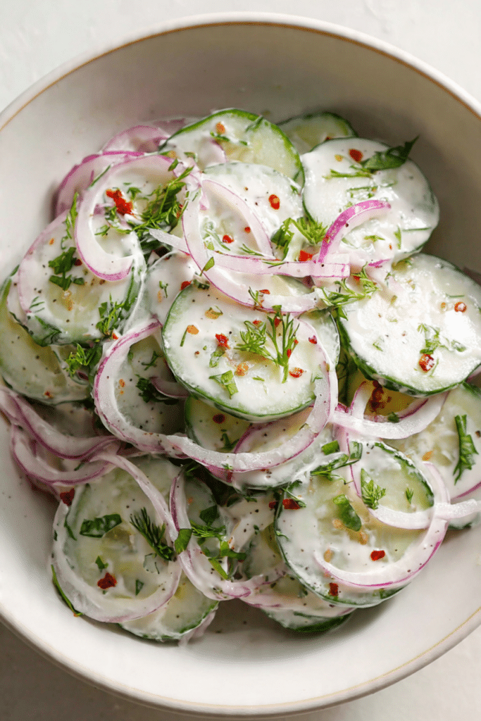 THAI CREAMY CUCUMBER SALAD