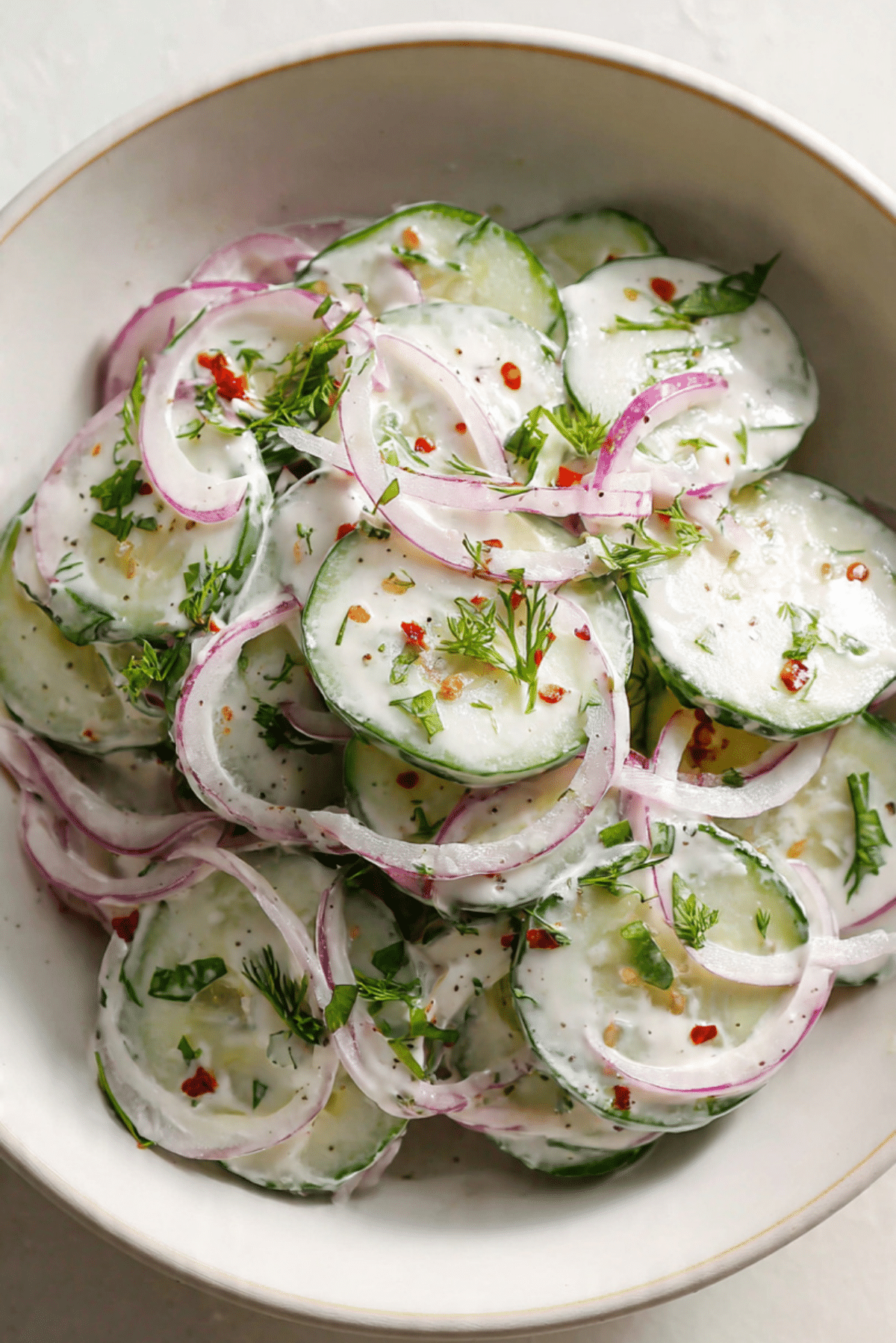 THAI CREAMY CUCUMBER SALAD