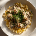 meatball stroganoff