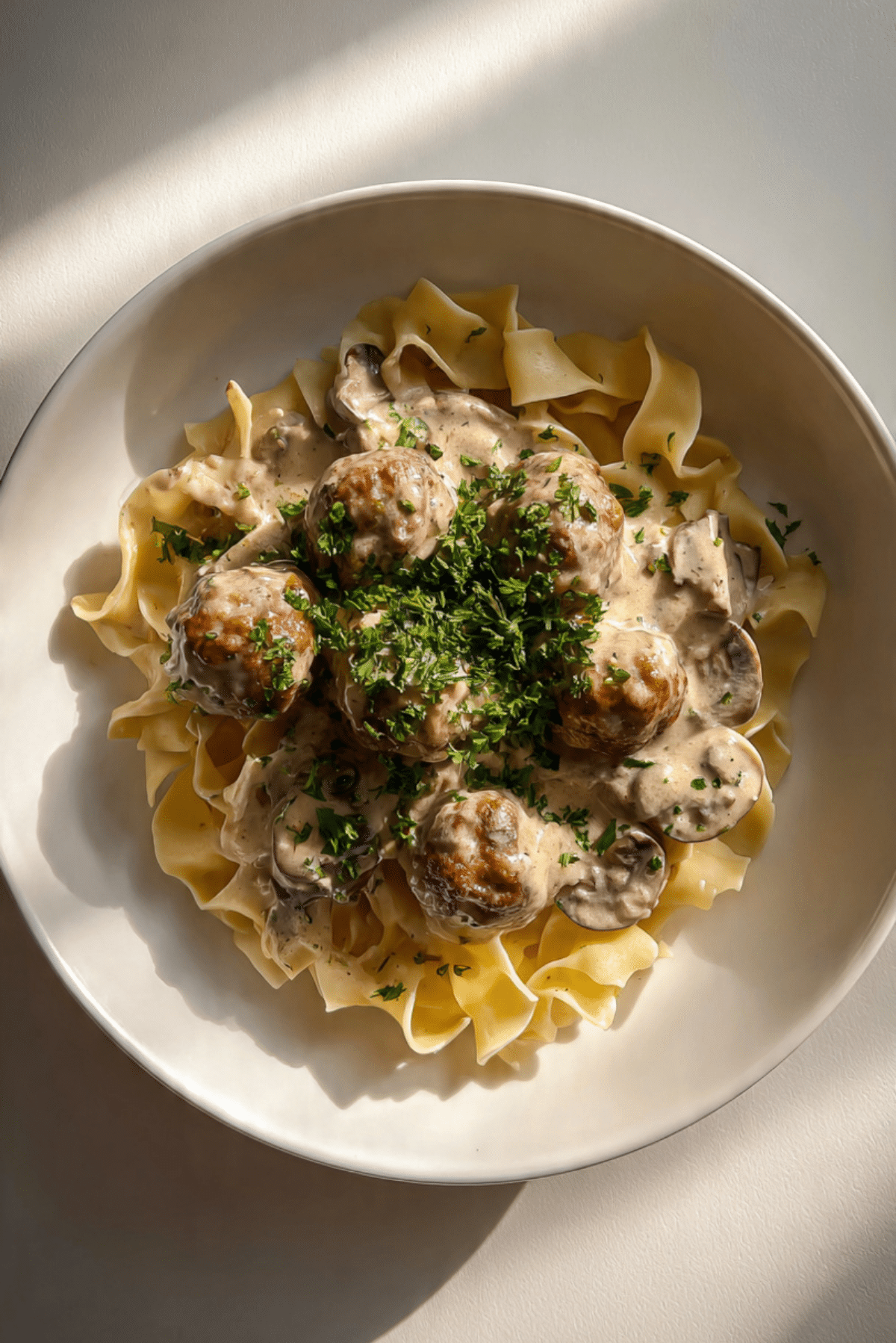meatball stroganoff