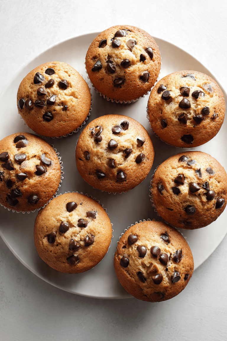 Chocolate Chip Muffins