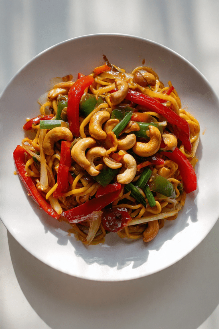 Roasted Chilli & Cashew Noodles
