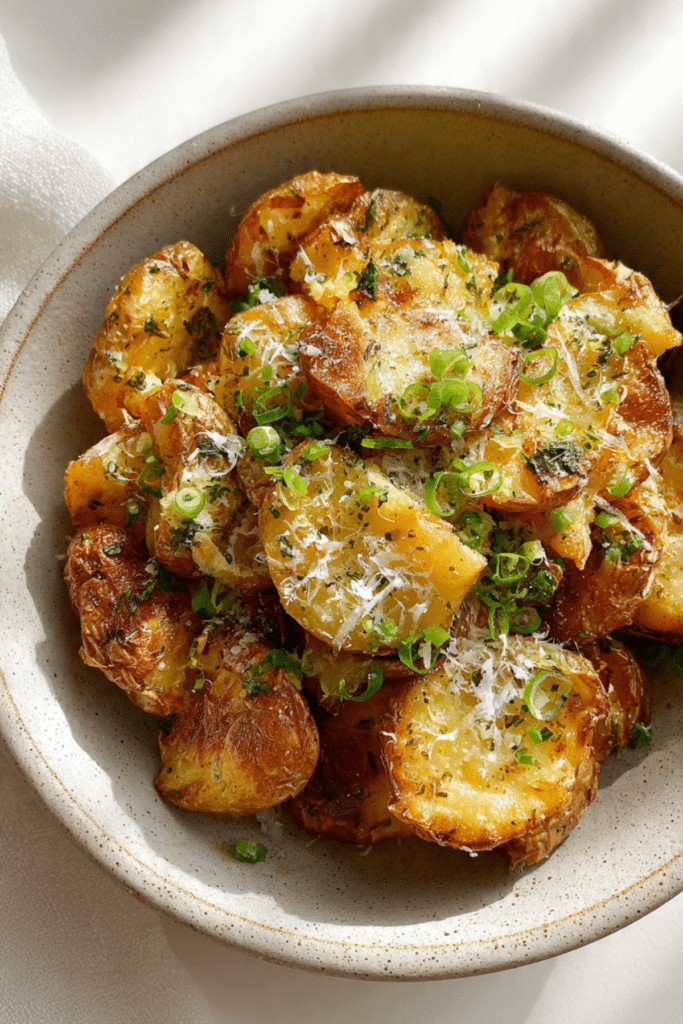 CRISPY SMASHED POTATO SALAD