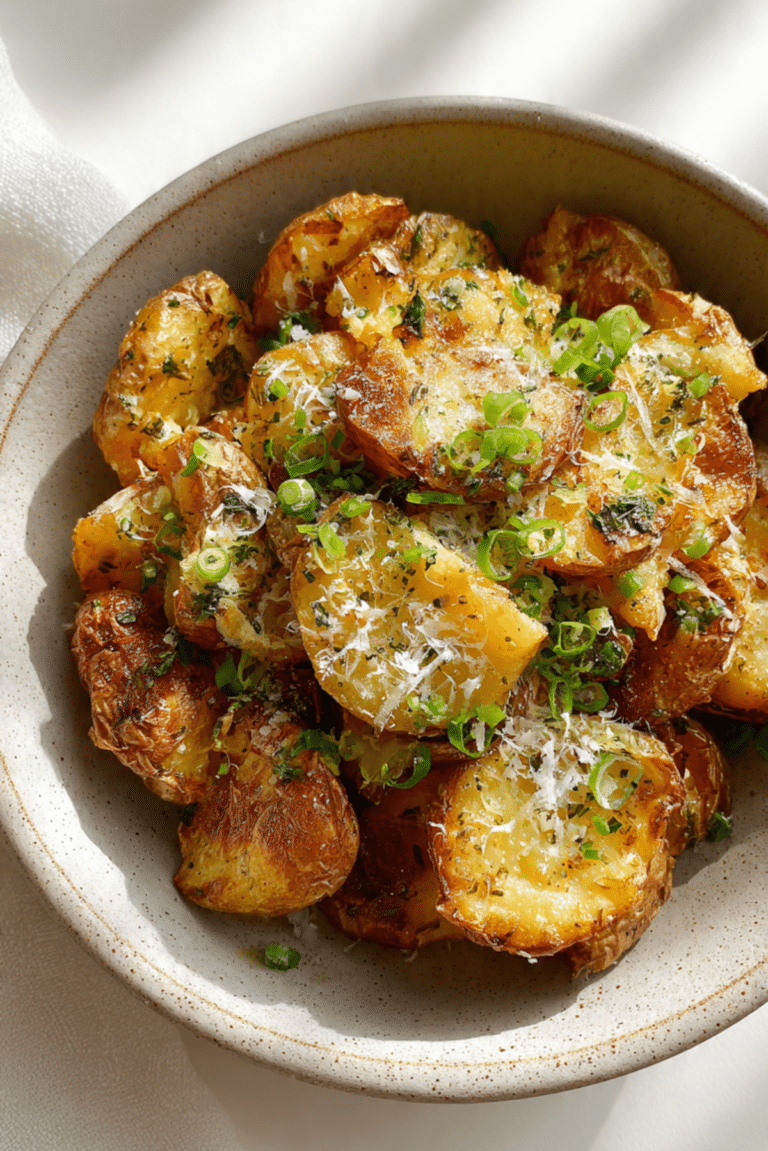 CRISPY SMASHED POTATO SALAD