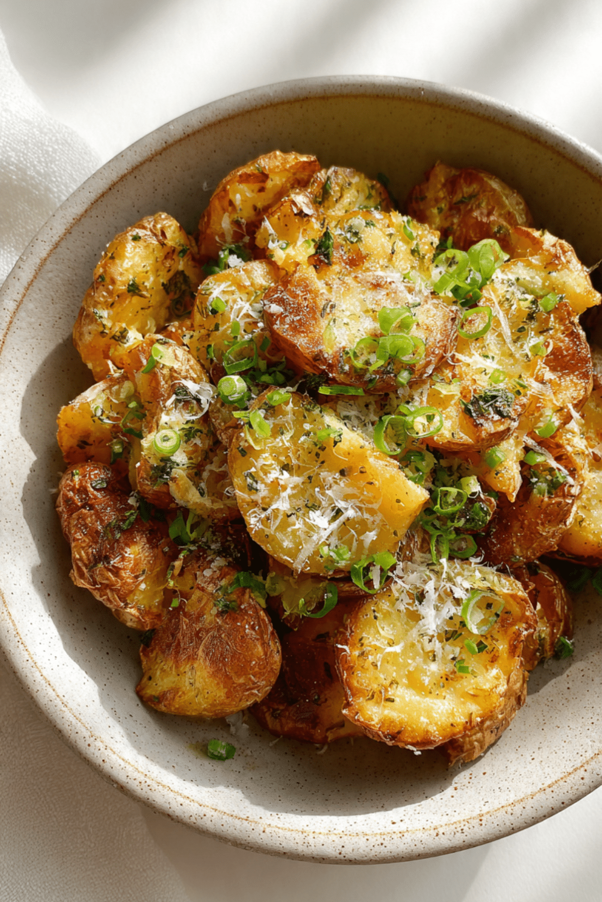 CRISPY SMASHED POTATO SALAD