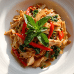 THAI CHICKEN DRUNKEN NOODLES