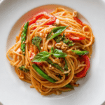 Thai red curry pasta