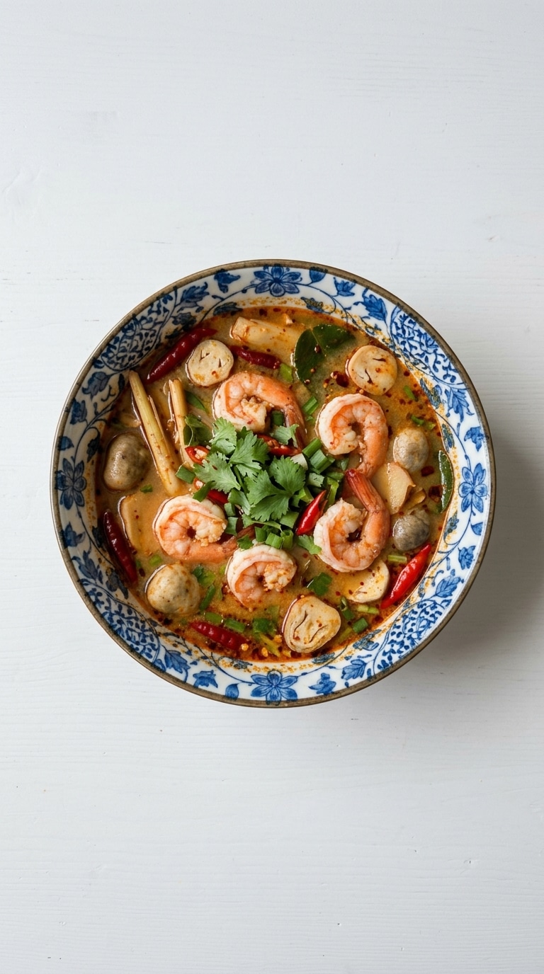 Spicy Thai Tom Yum Broth