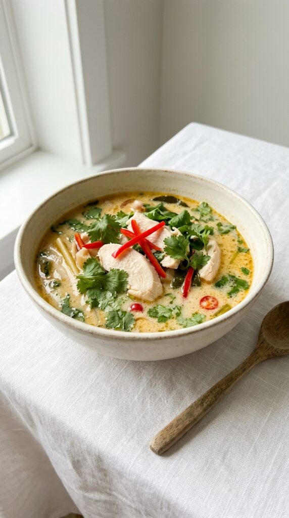 Creamy Thai Coconut Milk Broth