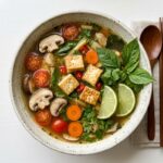 Vegetarian Thai Broth with Lemongrass