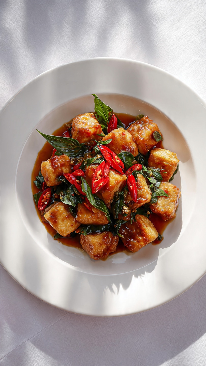 Thai Basil Tofu